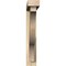 Ekena Millwork Funston Block Rough Sawn Bracket w/ Offset Brace, Douglas Fir, 4"W x 24"D x 24"H BKT0402X24X24FST05RDF - alternate 3
